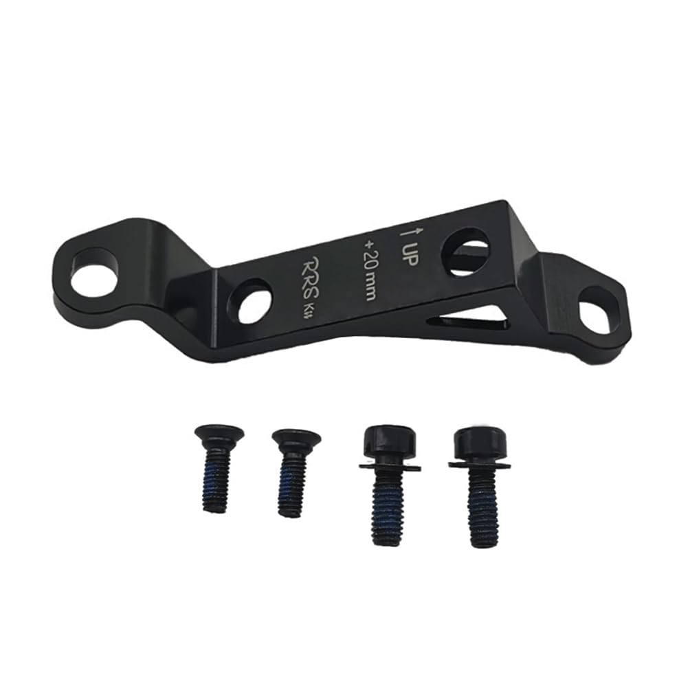 MTB Brake Adapter 20mm Post to Flat Mount - Aluminum Alloy for BMX Bikes (140/160/180mm) - Perfect for Mountain & Urban Cycling