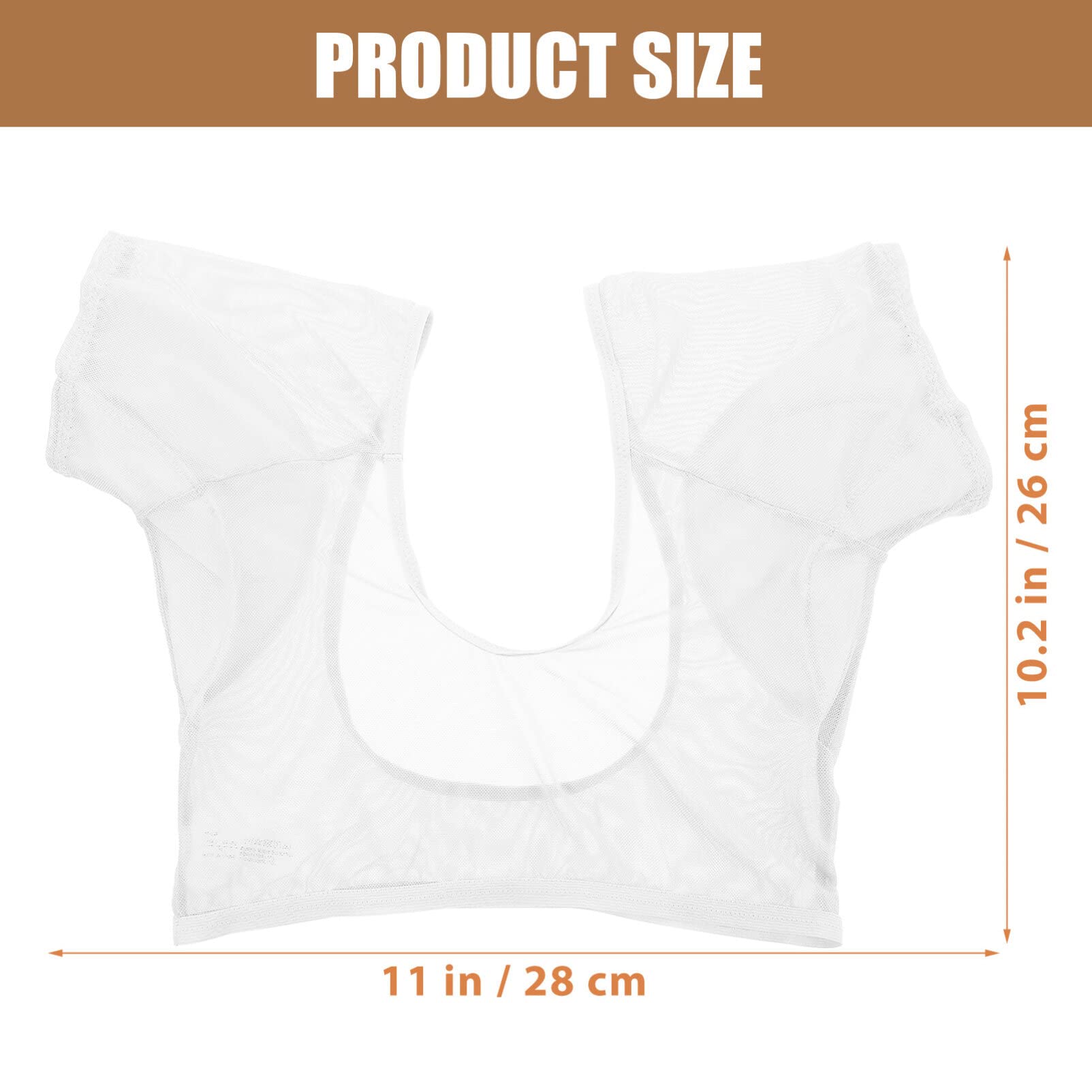 Healvian Sweat Proof Underarm Pads for Women & Men - Nylon Protection Undershirt, Travel Shirt Vest, Sweat Suits & Toiletries Bottles - Perfect for Workouts, Travel, Office & Daily Wear