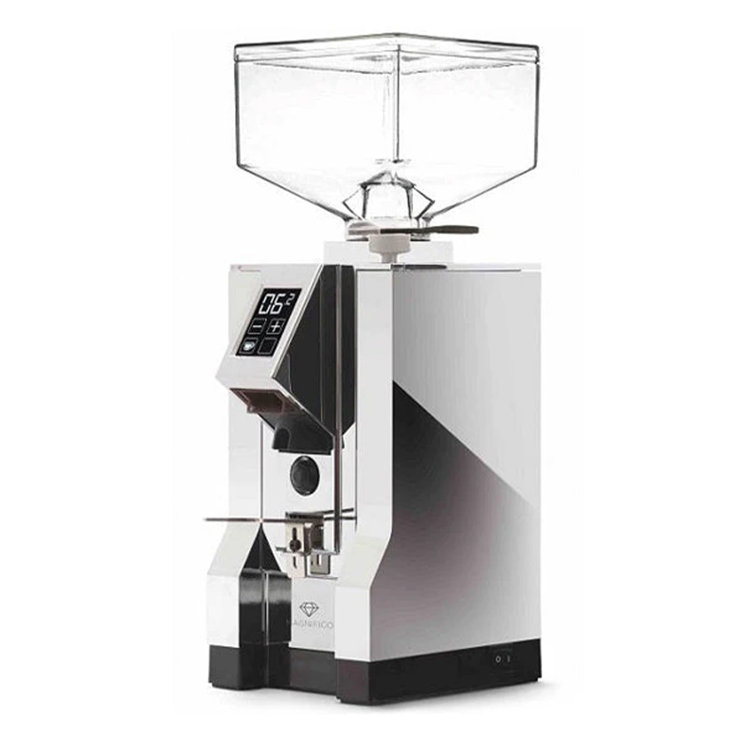 Eureka Mignon Magnifico 55 Espresso Coffee Grinder - Chrome Finish - Professional Burr Grinder for Home Baristas & Coffee Shops - Perfect for Espresso, French Press & Pour Over Brewing