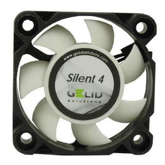 Gelid Silent 4 40x40x10mm Case Fan with 3 Pin Connector - Ultra Quiet Cooling for PC, Raspberry Pi, and Small Electronics - Perfect for Home Office and Gaming Setups