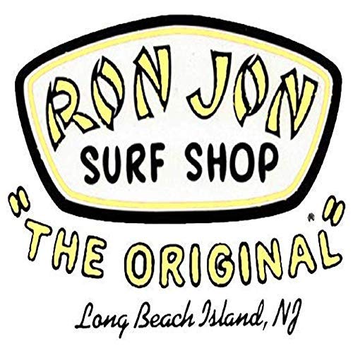Ron Jon The Original Yellow Die Cut Sticker - Premium High Resolution Vinyl Decal - Perfect for Laptops, Water Bottles & Car Bumpers