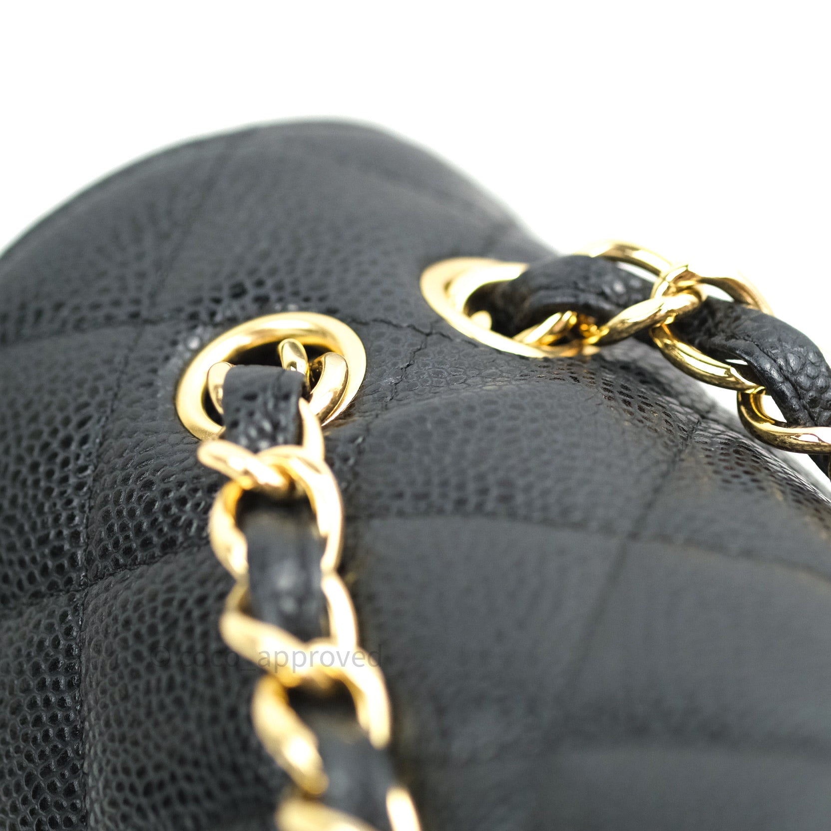Chanel Classic Double Flap Maxi Bag in Black Caviar Leather with Gold Hardware - Luxury Handbag for Women, Perfect for Evening Events & Special Occasions