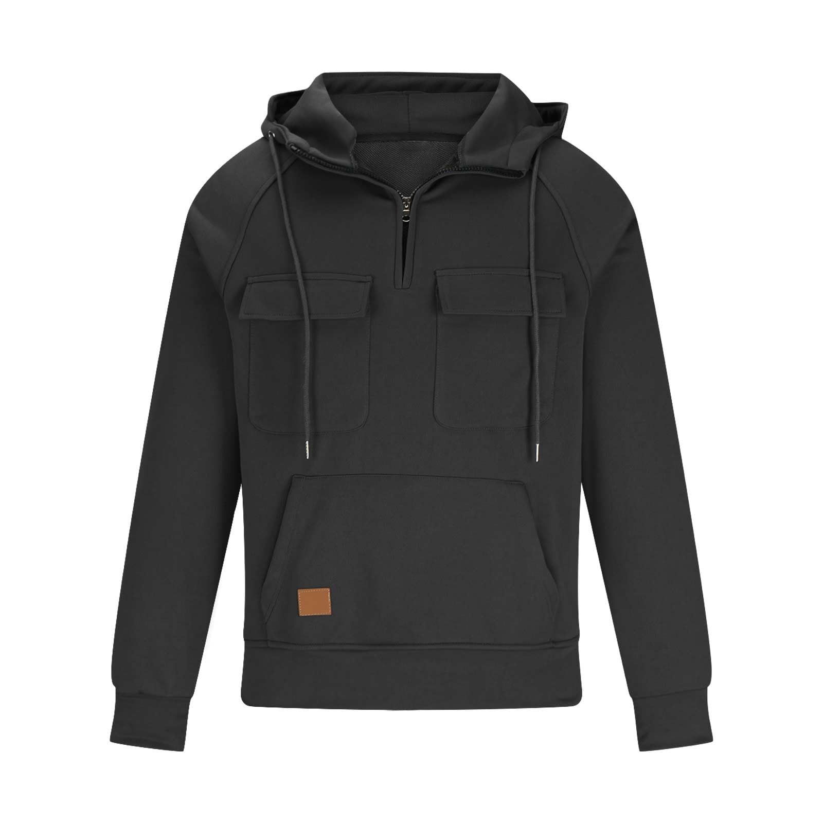 Men's Tactical Hoodie Sweatshirt - Winter Long Sleeve Pullover for Workout, Gym, Outdoor Sports & Cargo Fashion | Perfect for Hiking, Camping & Urban Streetwear