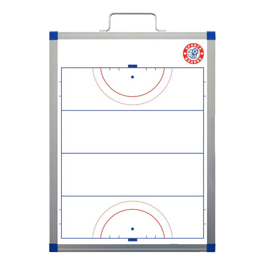 30cm x 40cm Hockey Small Coaches Board - Dry Erase Whiteboard for Hockey Coaching, Practice Drills & Game Strategies | Portable Ice Hockey Training Tool for Coaches & Players