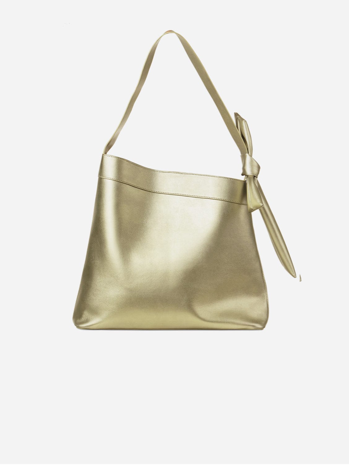 Vegan Cactus Leather Tote Bag for Women - Metallic Gold | Eco-Friendly Handbag for Work, Travel & Everyday Use