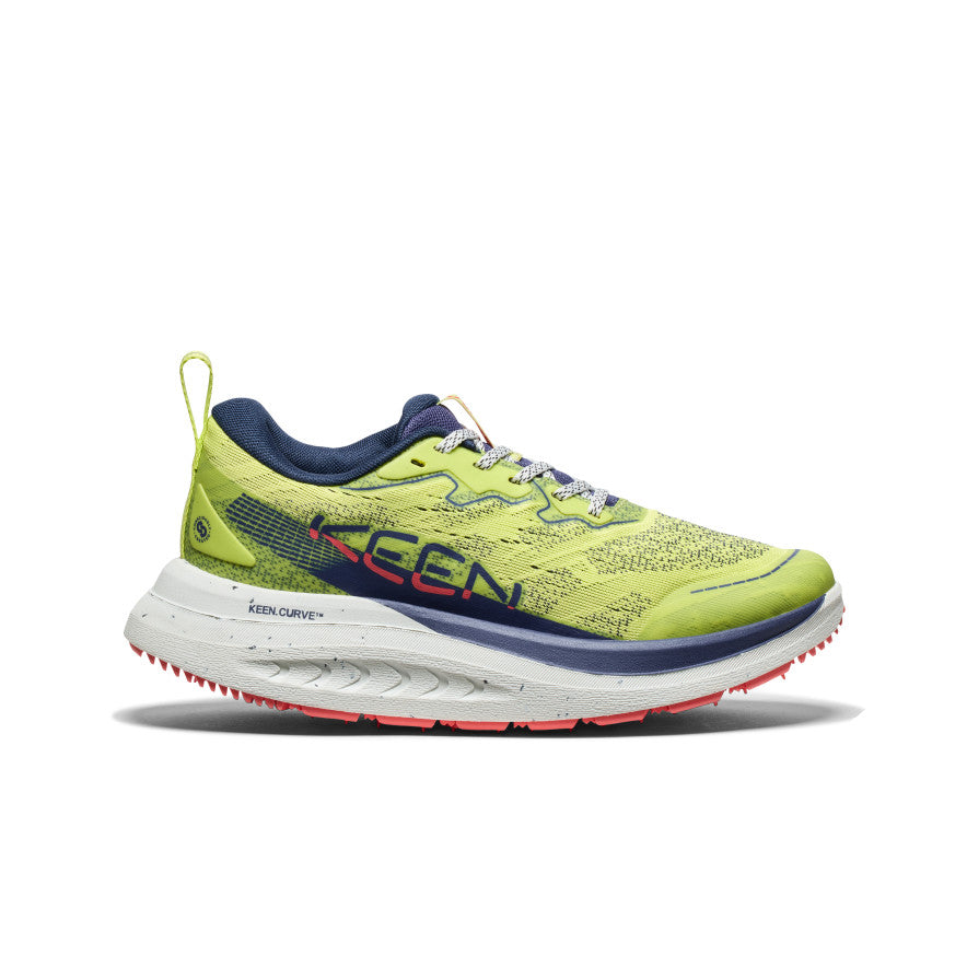 WK400 II Women's Walking Shoes - Daiquiri Green & Skipper Blue | Lightweight Comfort for Walking, Travel & Everyday Wear