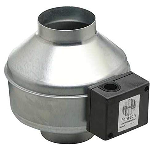 4 Inch Inline Fan - High CFM Duct Booster Fan for Grow Tents, Hydroponics & Ventilation - Quiet Energy Efficient Exhaust Fan for Home, Garage & Indoor Use