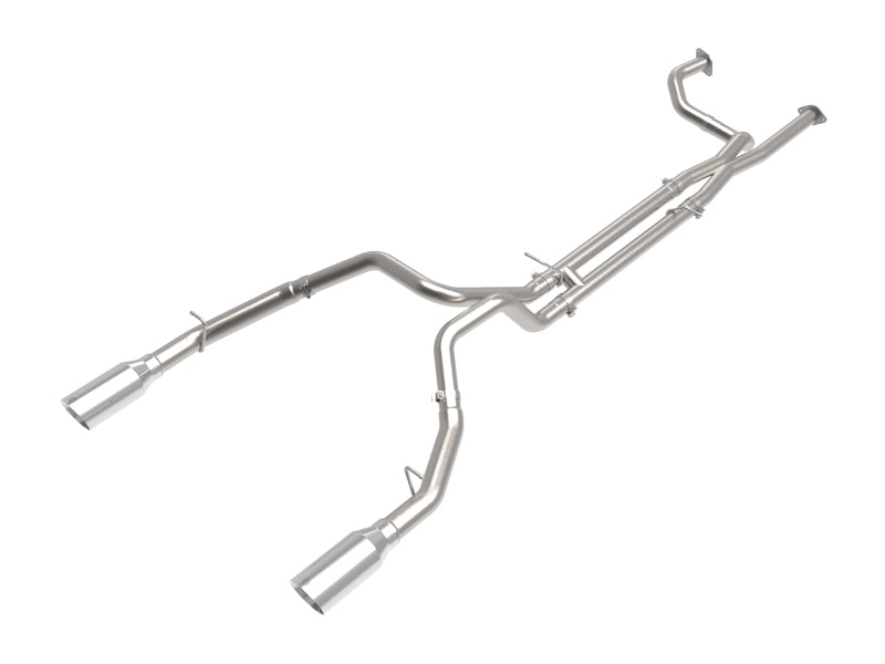 AFE Vulcan Exhaust System with Polished Tips for 2021-2024 Ram 1500 TRX 6.2L - High-Performance Exhaust Upgrade for Enhanced Sound & Power - Perfect for Off-Roading & Street Driving