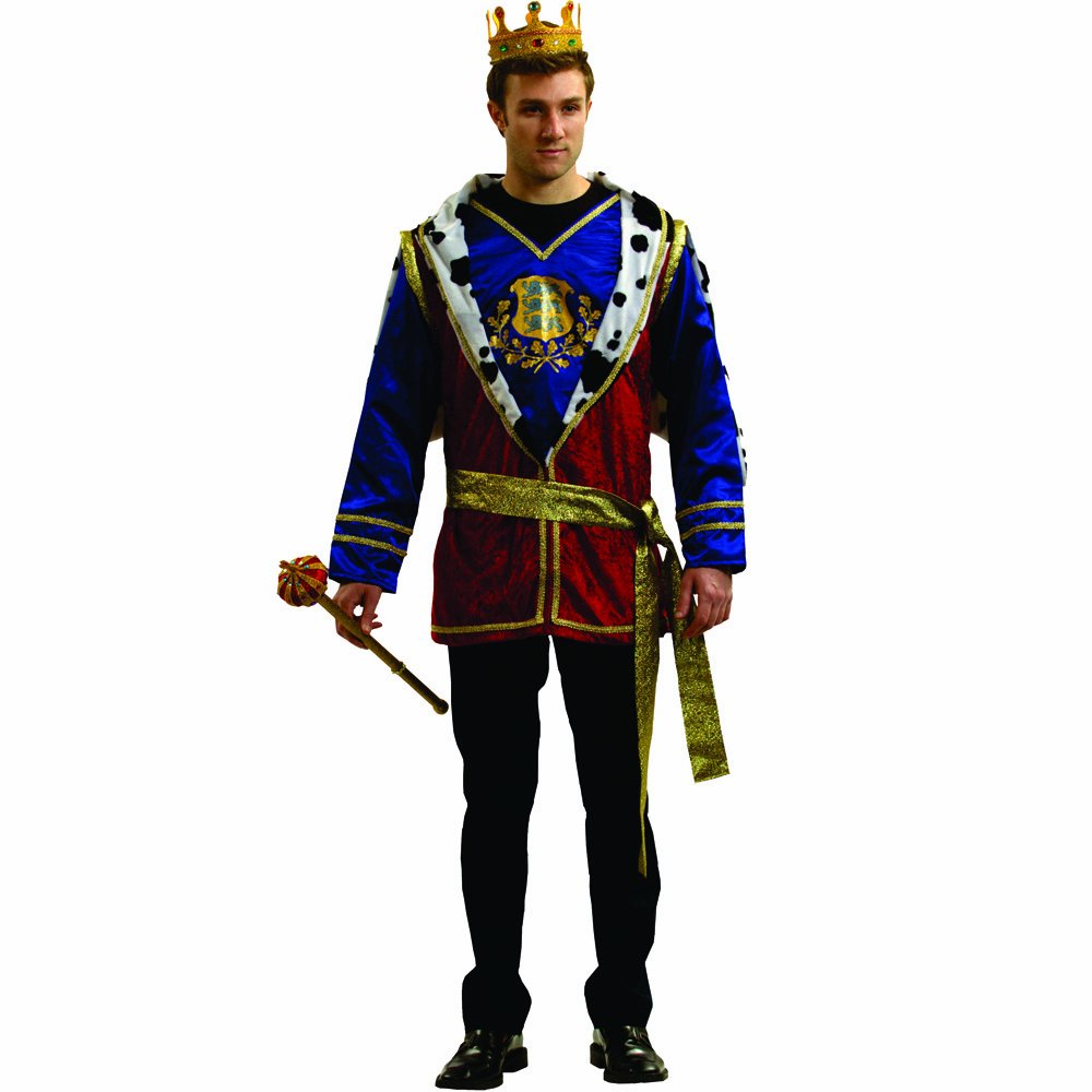 Noble King Costume for Men - Premium Medieval Royal Outfit for Halloween, Cosplay & Renaissance Fairs | Dress Up America