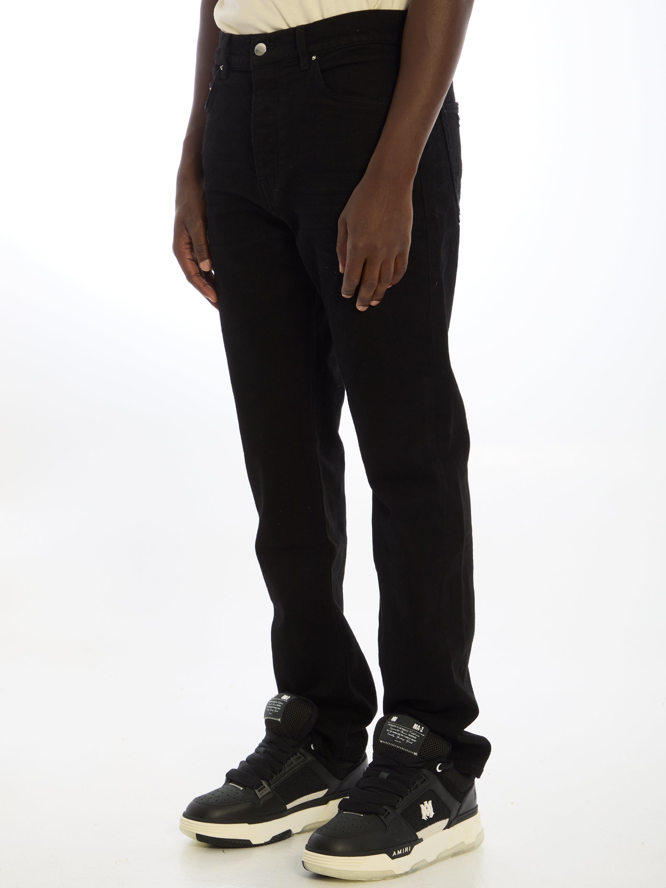 Amiri Slim Fit Jeans for Men - Premium Stretch Denim Pants, Skinny & Comfortable - Perfect for Casual Wear, Night Out & Street Style Fashion