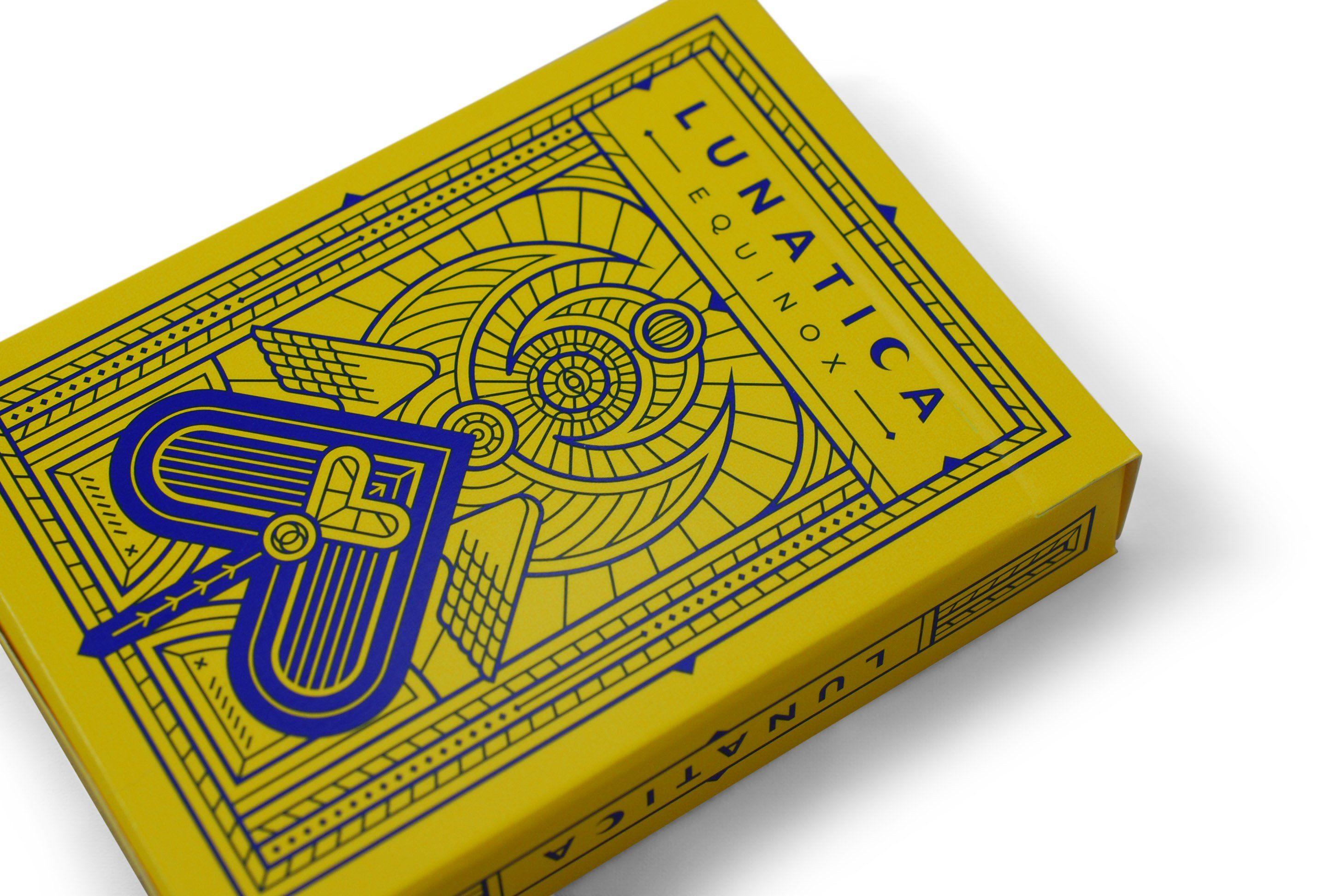 Lunatica Equinox Playing Cards - Premium Deck for Magic Tricks, Cardistry & Poker Games | Perfect for Parties, Gifts & Collectors