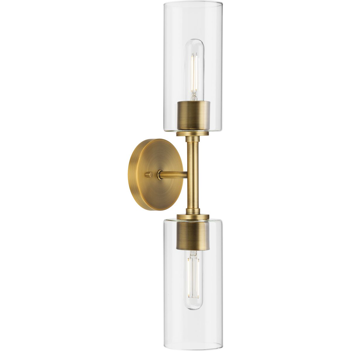 Cofield Collection Two Light Wall Bracket - Modern Sconce Lighting for Bedroom, Living Room & Hallway - Adjustable Arm Wall Mounted Fixture