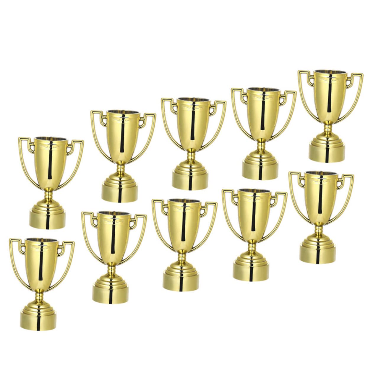 BESPORTBLE 20-Piece Plastic Trophy Reward Set for Kids - Perfect for Sports Awards, Classroom Prizes & Motivational Gifts