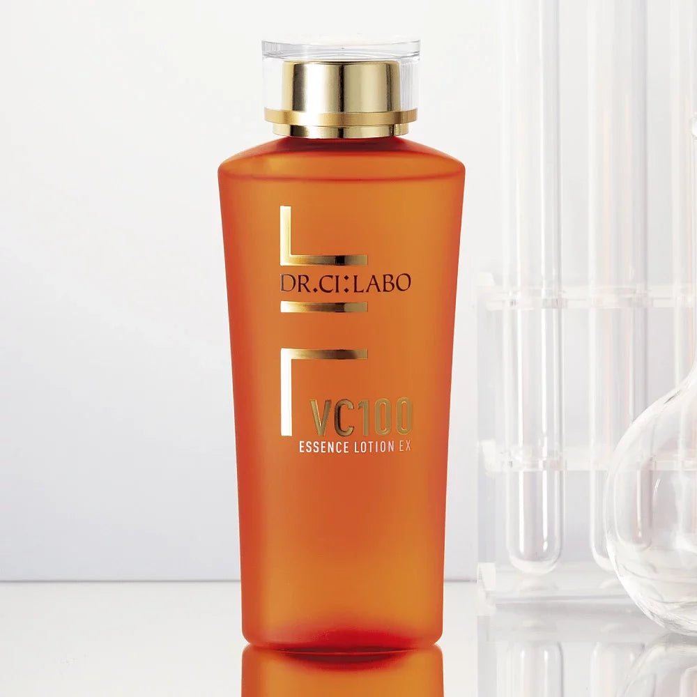 Dr.Ci:Labo VC100 Essence Lotion Pore Refining Toner 150ml - Brightening & Hydrating Facial Toner for Glowing Skin - Perfect for Daily Skincare Routine & Pore Minimizing