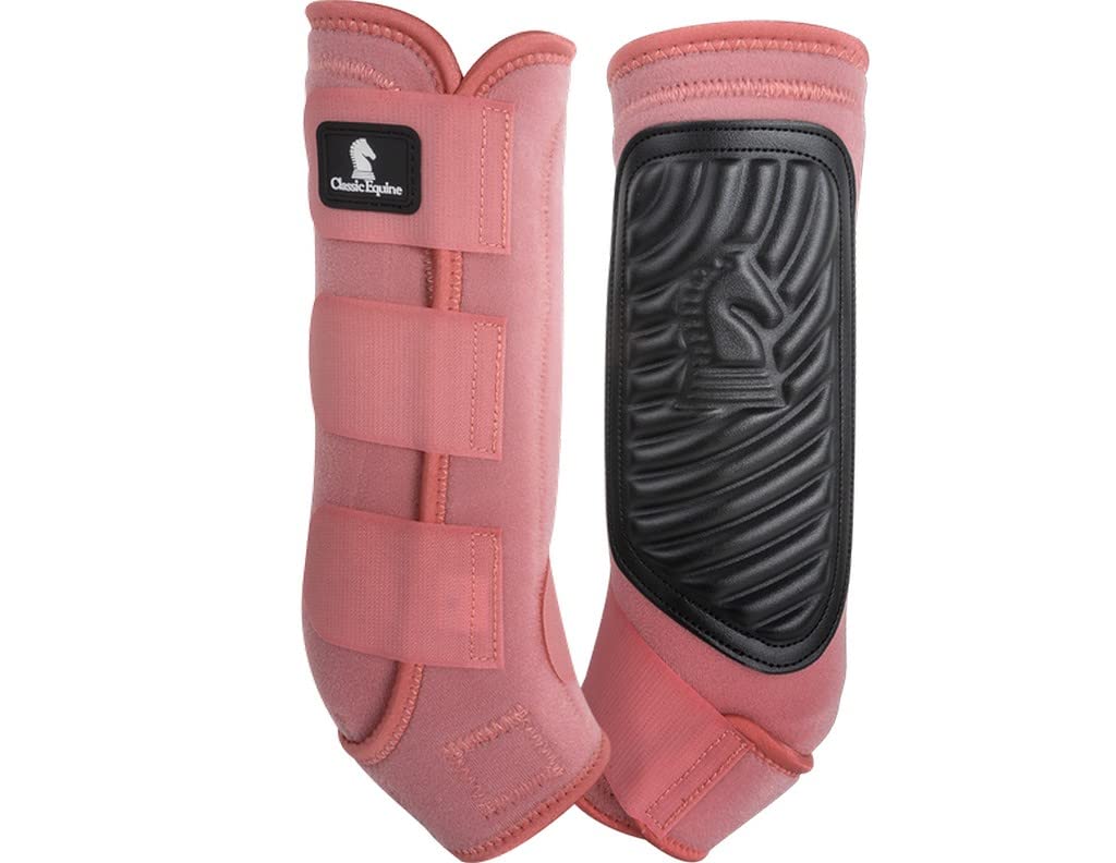 ClassicFit Rear Boot in Blush - Medium Size by Classic Rope Company | Equestrian Riding Boots for Women, Horseback Riding & Outdoor Activities