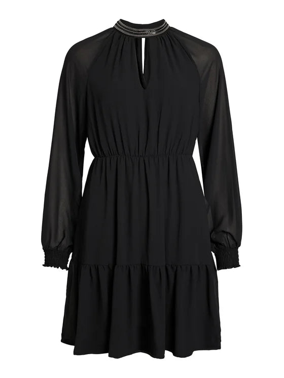 Liani Halterneck Dress for Women - Elegant Black Summer Dress with Adjustable Straps | Perfect for Beach Vacations, Date Nights, and Cocktail Parties