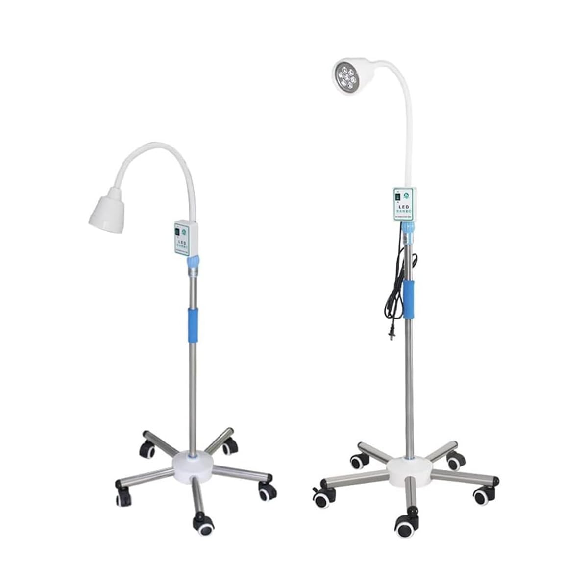 LED Gynecological Examination Light with Dimmable Brightness - 110V Surgical Exam Lamp on Wheels for Medical Clinics & Hospitals - Perfect for Gynecological Exams, Surgeries, and Medical Procedures