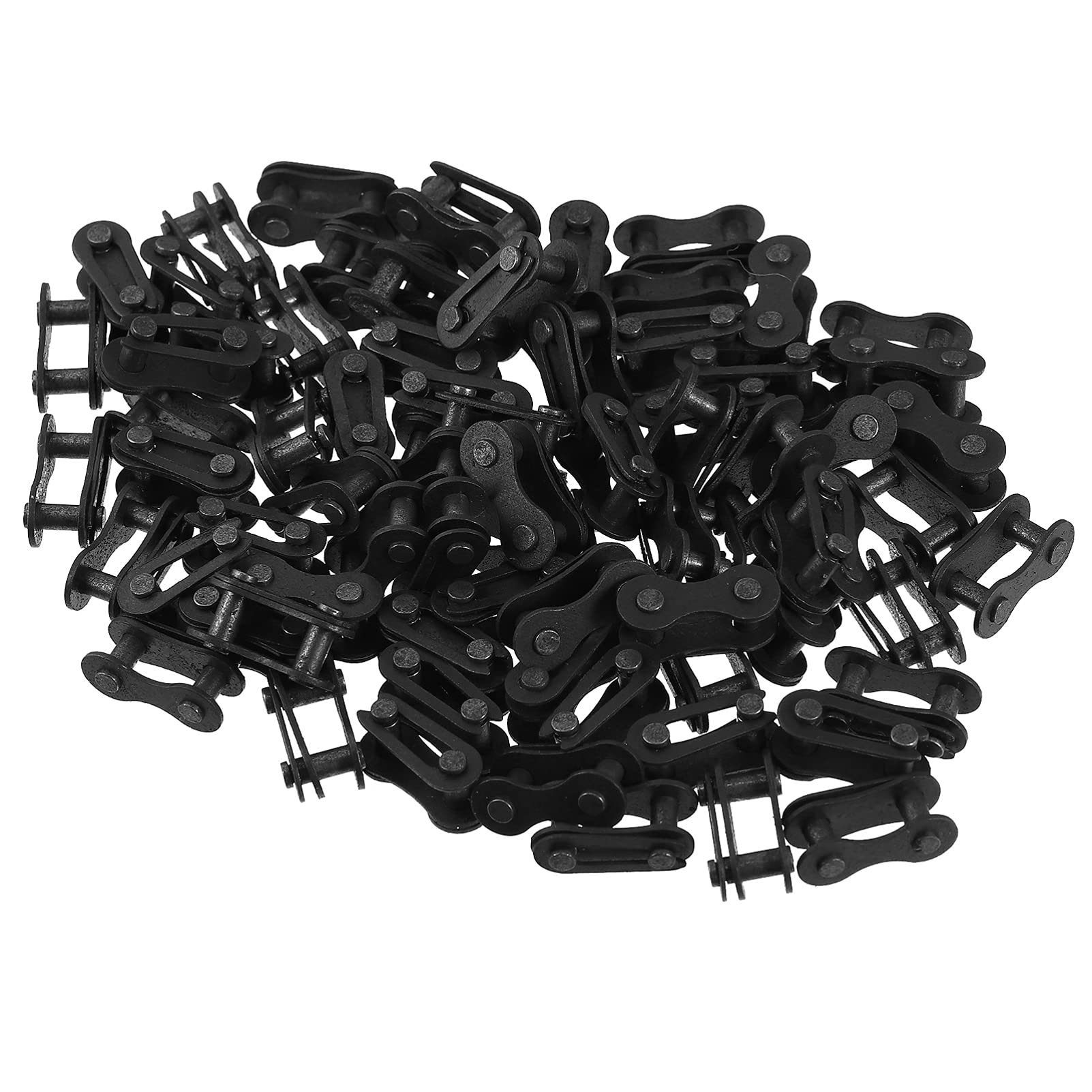 FAVOMOTO 100pcs Bike Chain Connector - Heavy Duty Chain Link Buckle, Quick Connect Master Link for Bicycle Chains - Perfect for Mountain Bikes, Road Bikes & BMX Repair & Maintenance