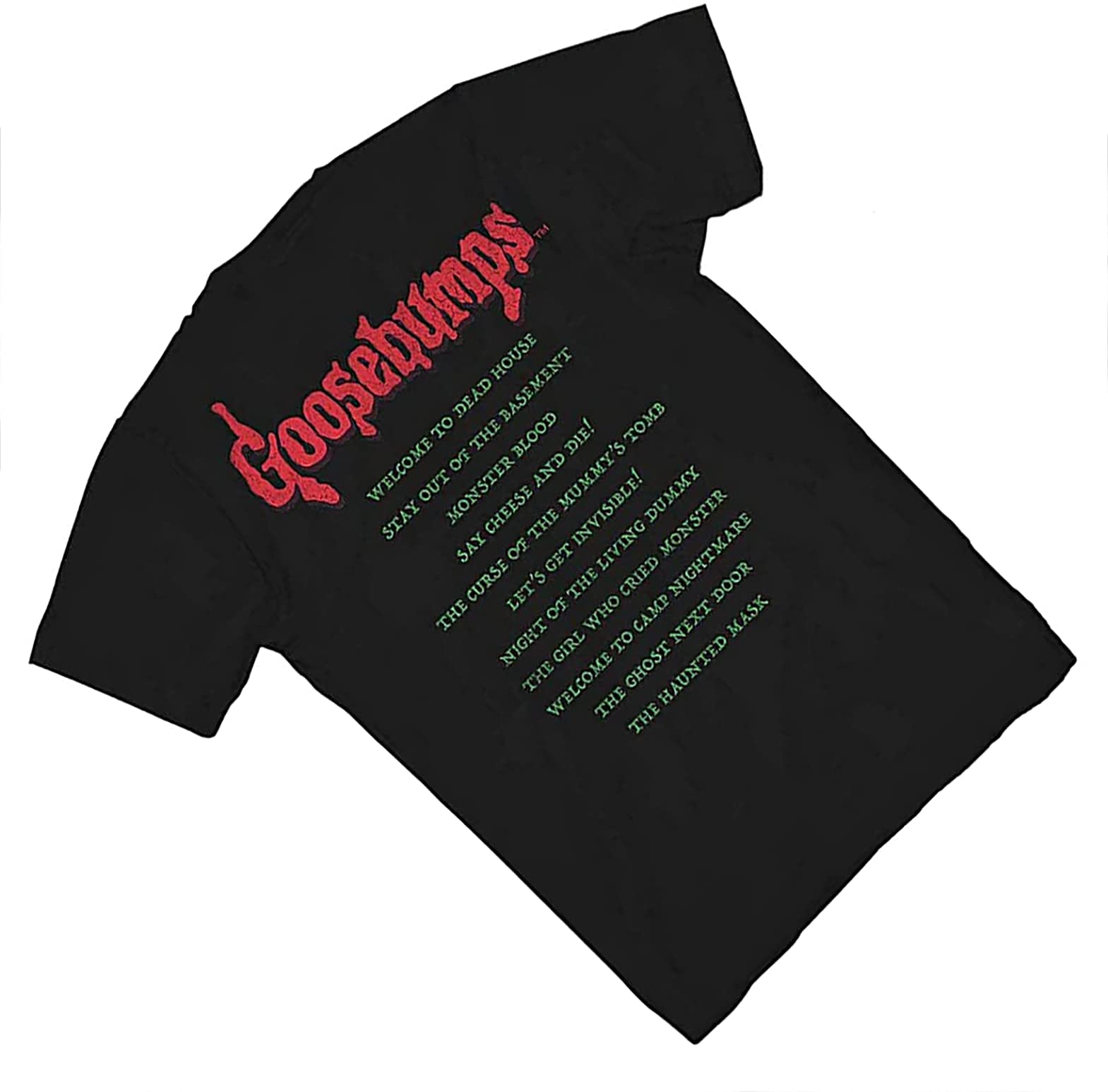 Men's Horror Mask Graphic Print T-Shirt - Front & Back Design - Perfect for Halloween, Cosplay, and Horror Movie Nights