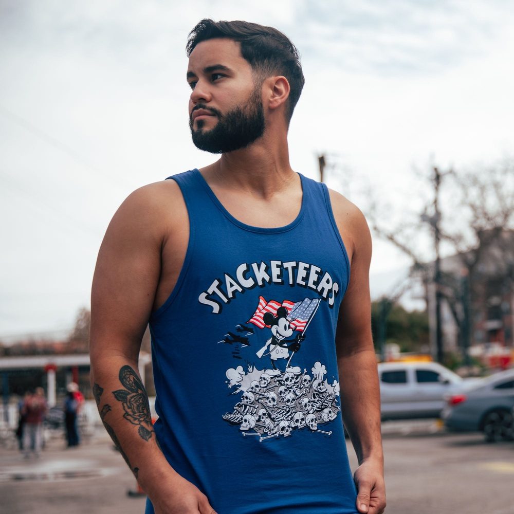 Stacketeers Women's Royal Blue Tank Top - Soft Breathable Casual Wear for Gym, Yoga & Everyday Outfits