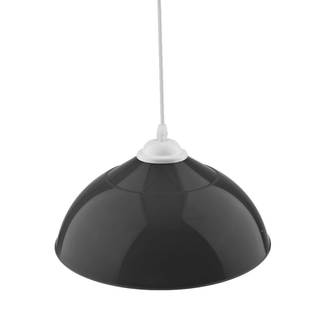 LOVIVER Small Clip-On Lamp Shade for Table, Chandelier & Wall Lights - Black Bulb Cover | Perfect for Bedroom, Living Room & Office Decor
