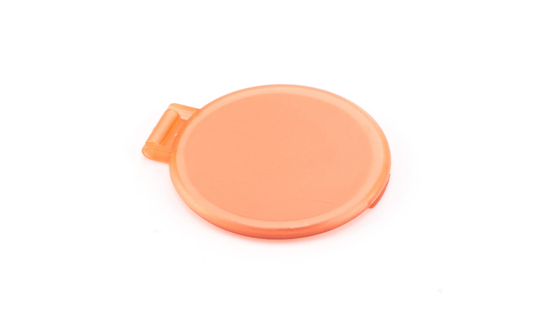 eBuyGB Compact Vanity Handbag Mirrors - Folding Cosmetic Mirror for Makeup & Travel - Portable Toiletry Bag (Orange, 10-Pack) - Perfect for Home, Office & On-the-Go Touch Ups