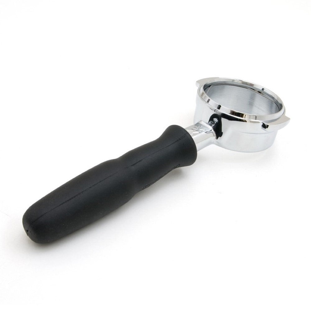La Marzocco OEM Bottomless Portafilter - Factory Precision Cut, Logo Embossed, Ergonomic Rubber Handle for Espresso Machines | Perfect for Home Baristas & Coffee Shops