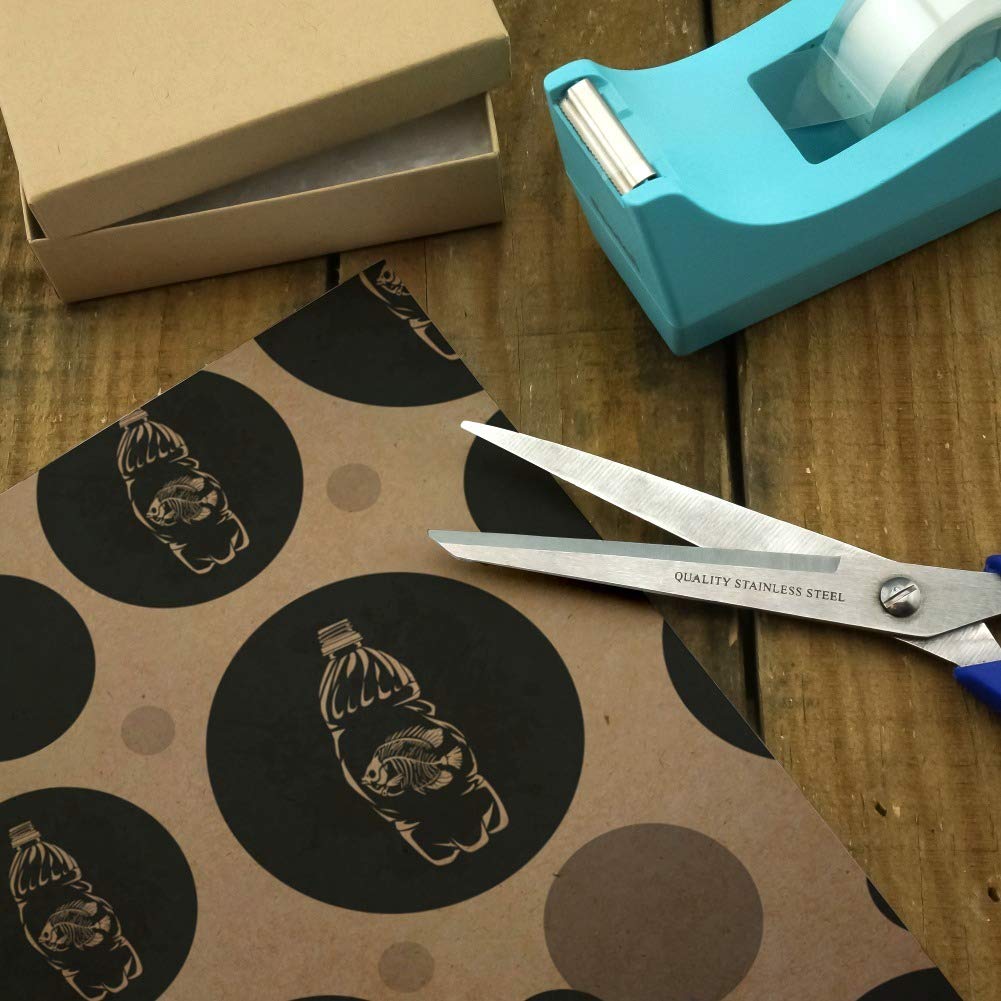 Dead Fish Bones in Plastic Bottle - Premium Kraft Gift Wrap Paper Roll for Unique & Eco-Friendly Gifts | Perfect for Halloween, Gothic Decor & Dark Aesthetic Wrapping