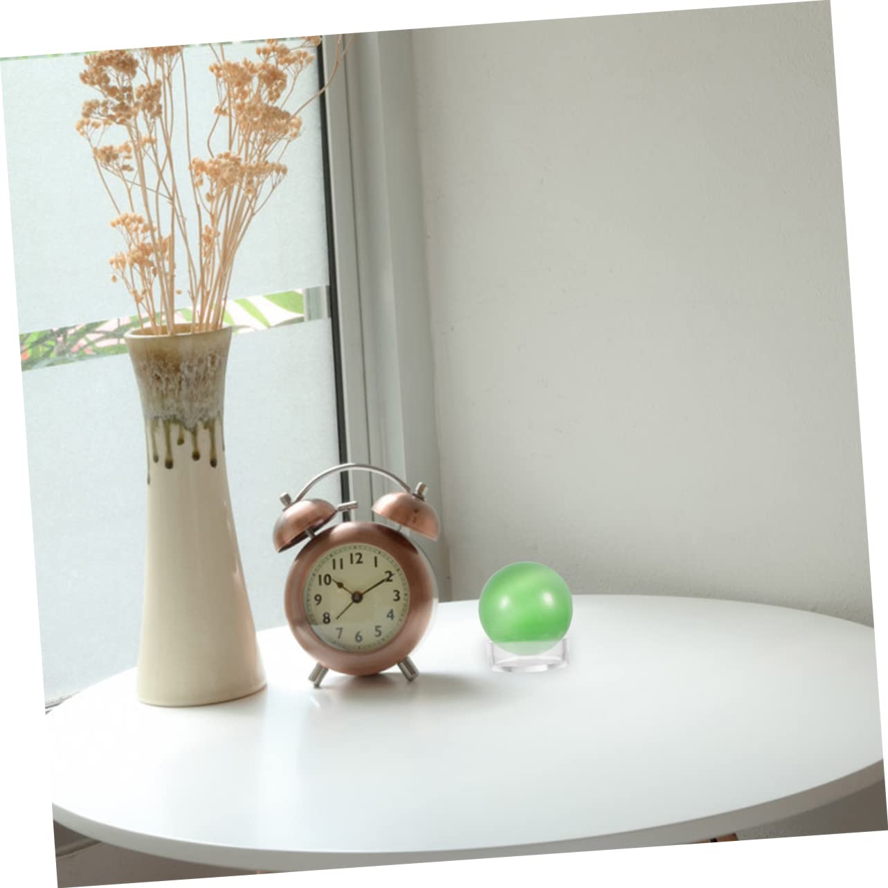 BESPORTBLE 16-Piece Jewelry Display Stand Set - Mini Globe & Crystal Acrylic Stands for Baseball, Golf & Collectibles - Perfect for Store Displays, Gift Packaging & Home Decor