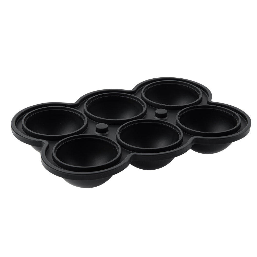 Premium Black Silicone Ice Cube Tray - 1.75