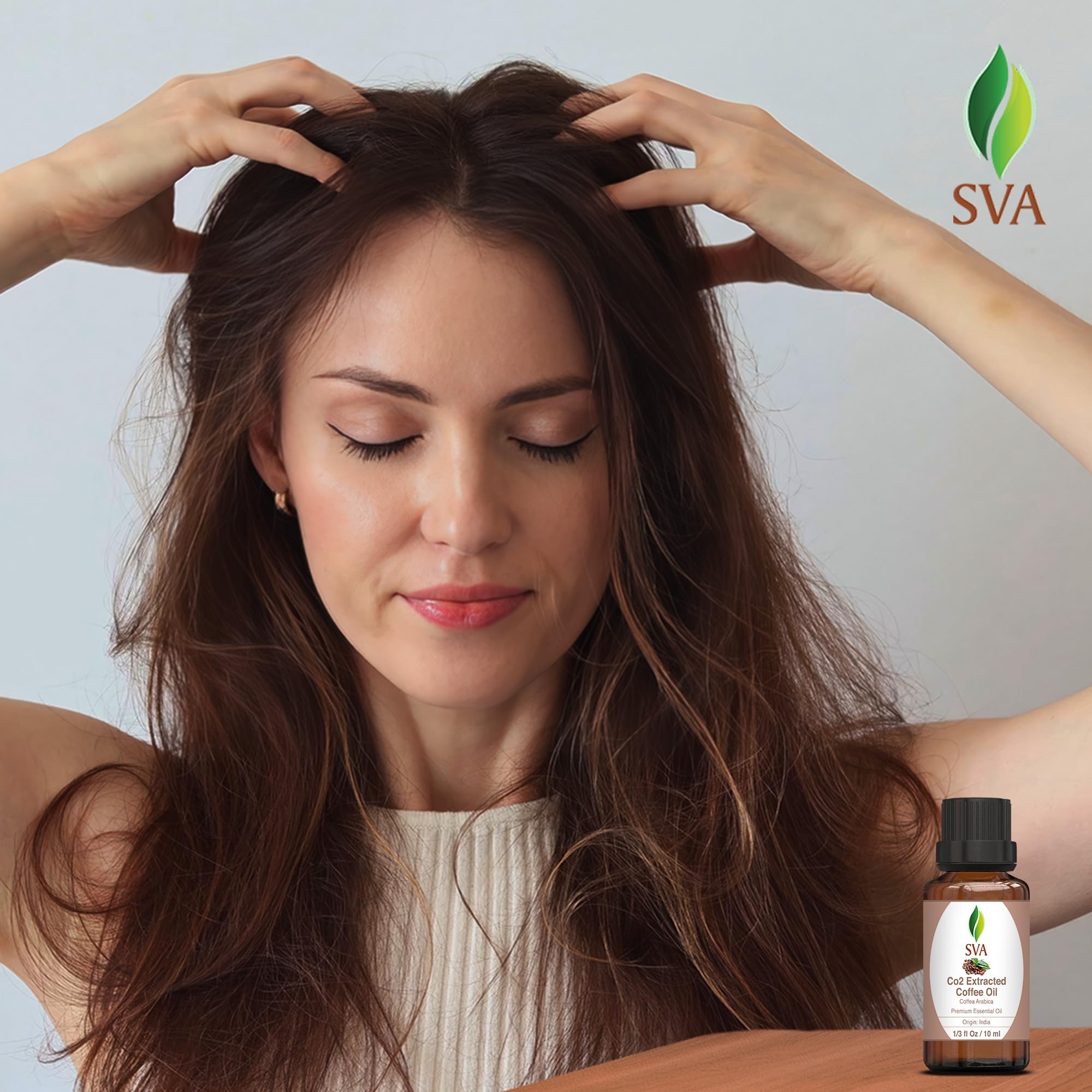100% Pure Natural Coffee Essential Oil - 1/3 Fl Oz for Aromatherapy, Skin & Hair Care - Perfect for Diffusers, Massage, Soap & Candle Making - Relaxing Scent for Home Spa & Self-Care Rituals