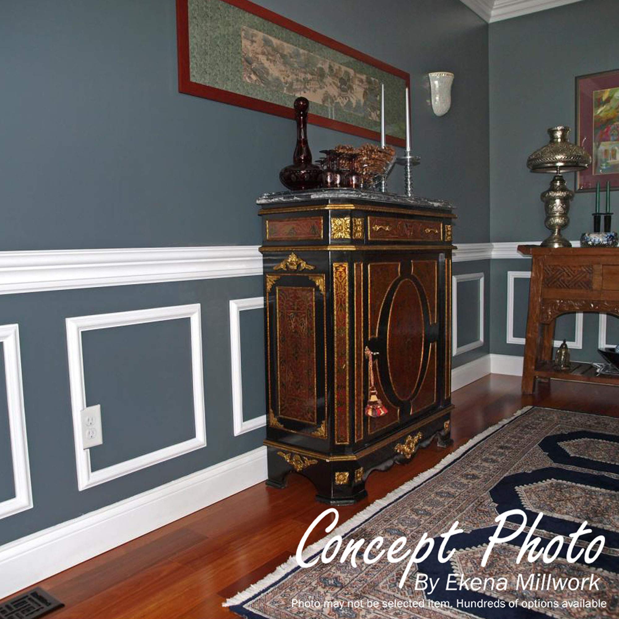 Ekena Millwork Ashford Classic Wainscot Wall Panel - 16