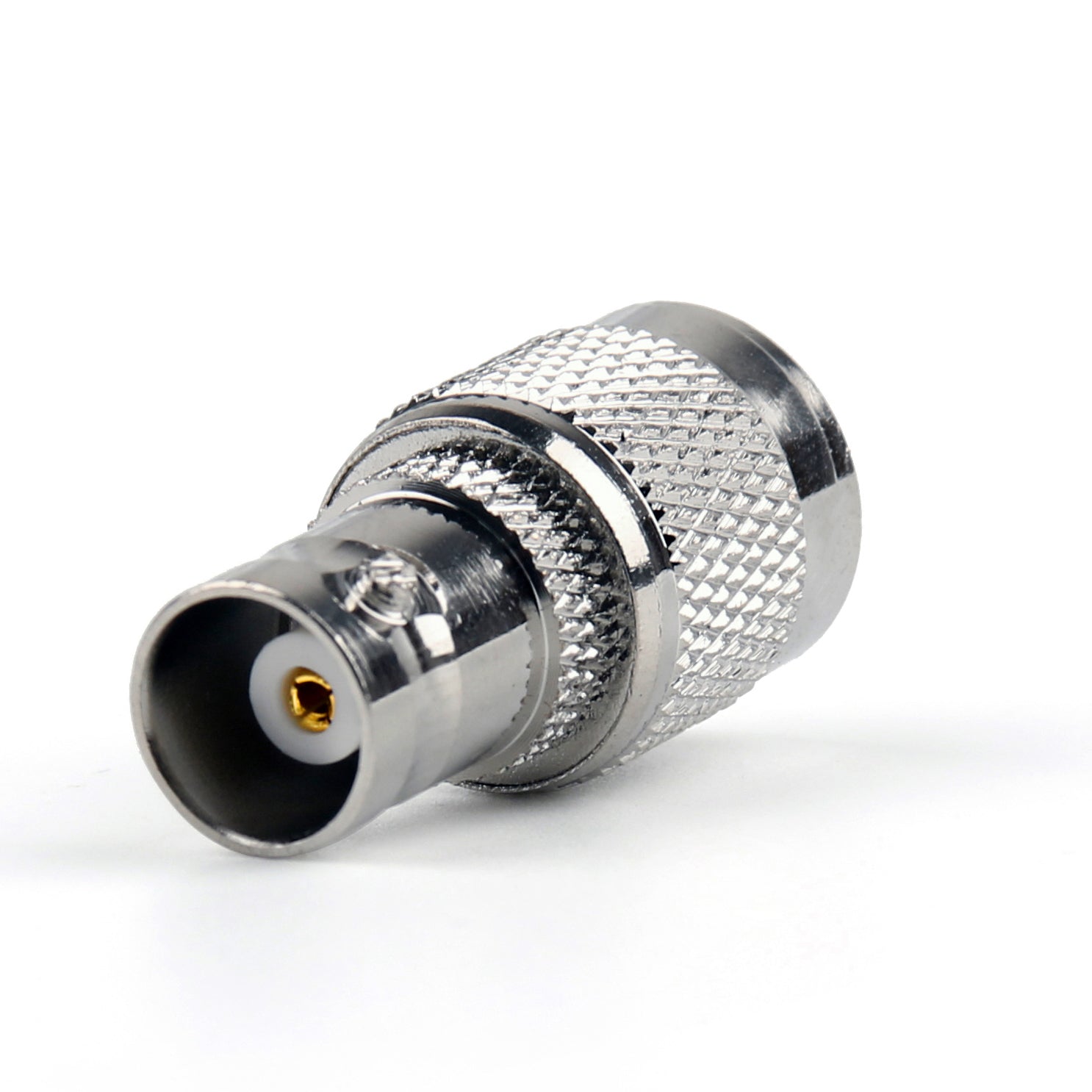 10Pcs BNC Female to TNC Male RF Adapter Connector - Straight F/M Plug for CCTV, Antenna, and Ham Radio Equipment
