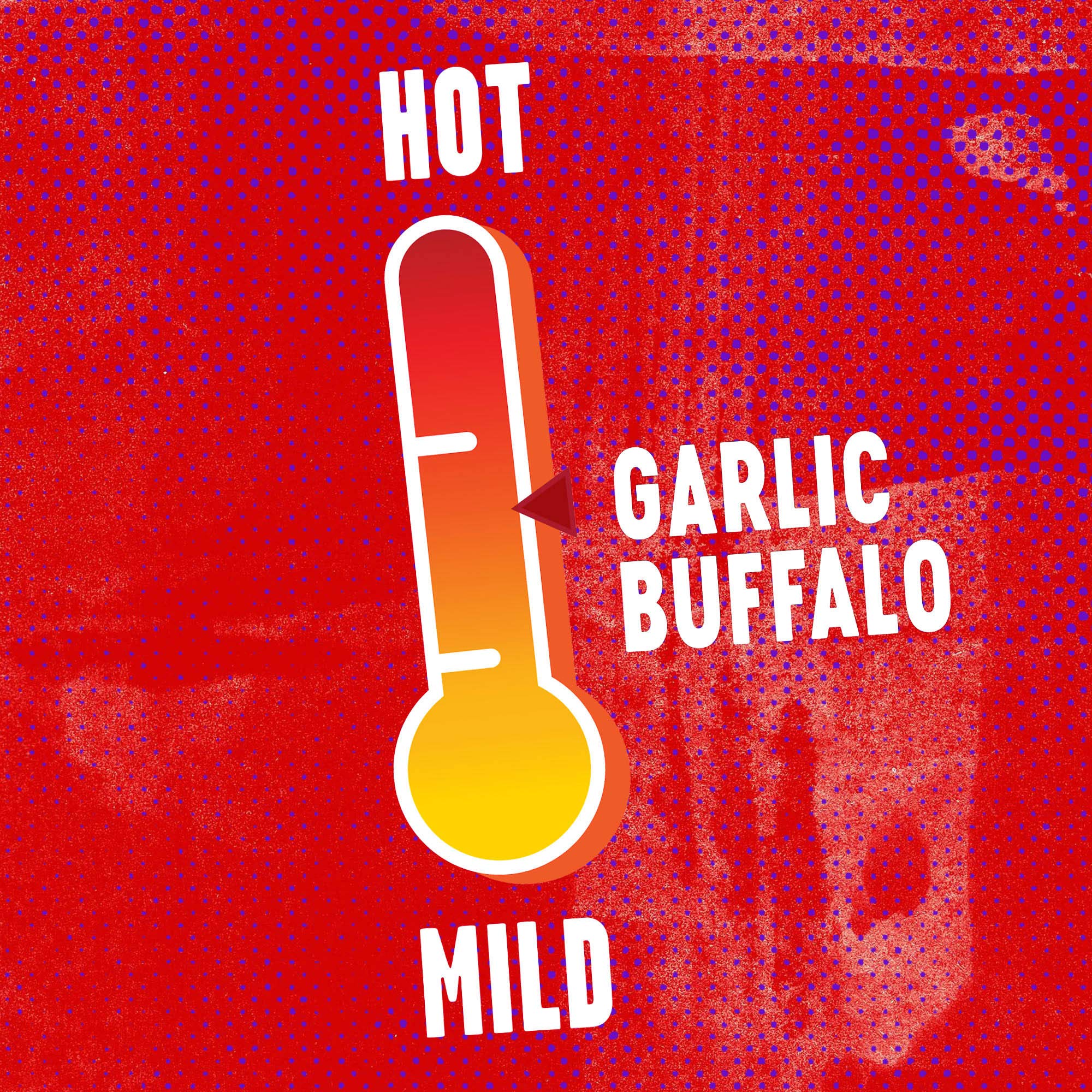 Frank's RedHot Garlic Buffalo Wings Hot Sauce - 12 fl oz Bottle | Spicy Garlic Wing Sauce for Chicken, Pizza & Dips | Perfect for Game Day, BBQs & Party Snacks