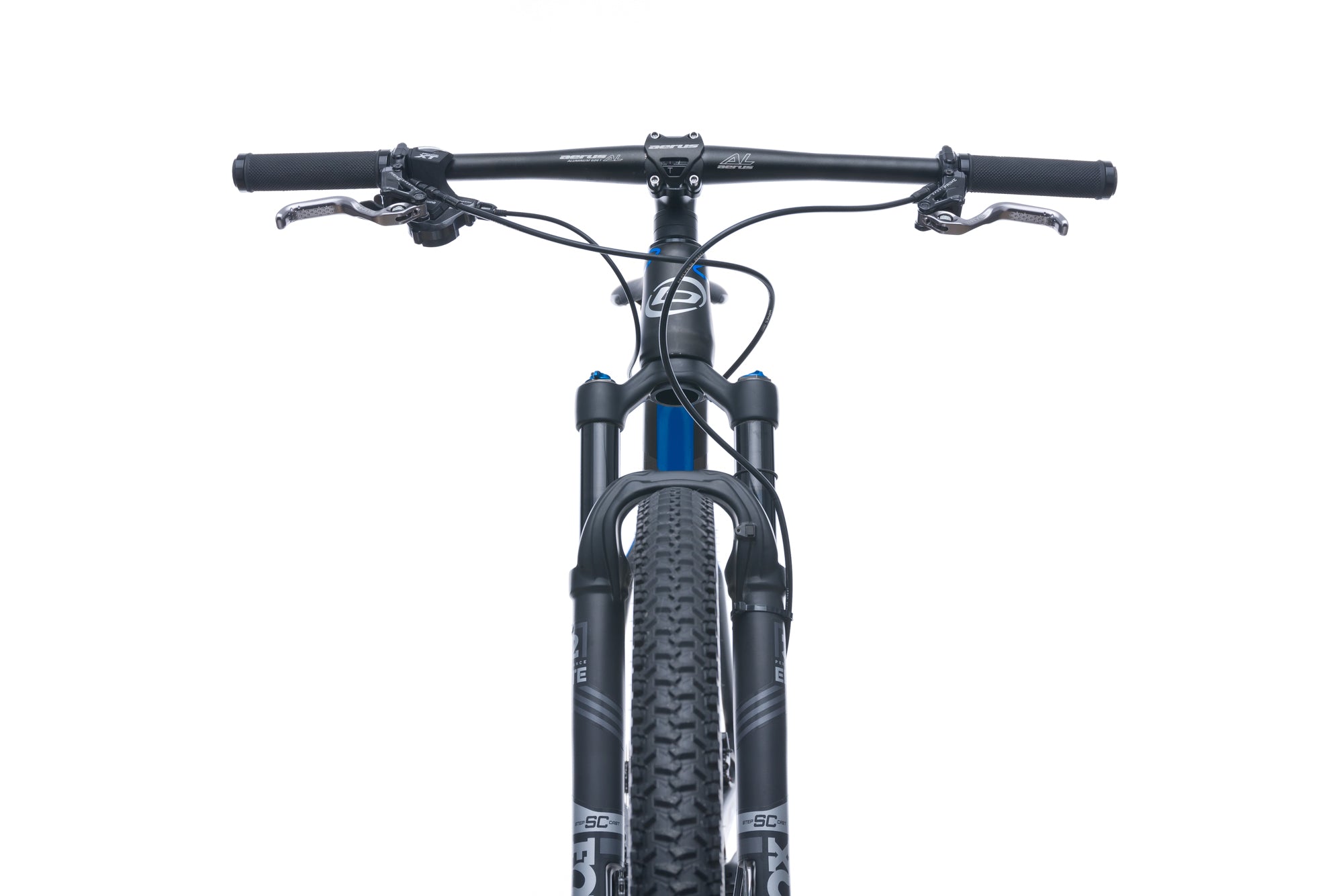 Blue Crew EX Medium Bike - Lightweight Aluminum Frame, 21-Speed Gears for Smooth Riding - Perfect for Commuting, Trail Adventures & Urban Cycling (2017 Model)
