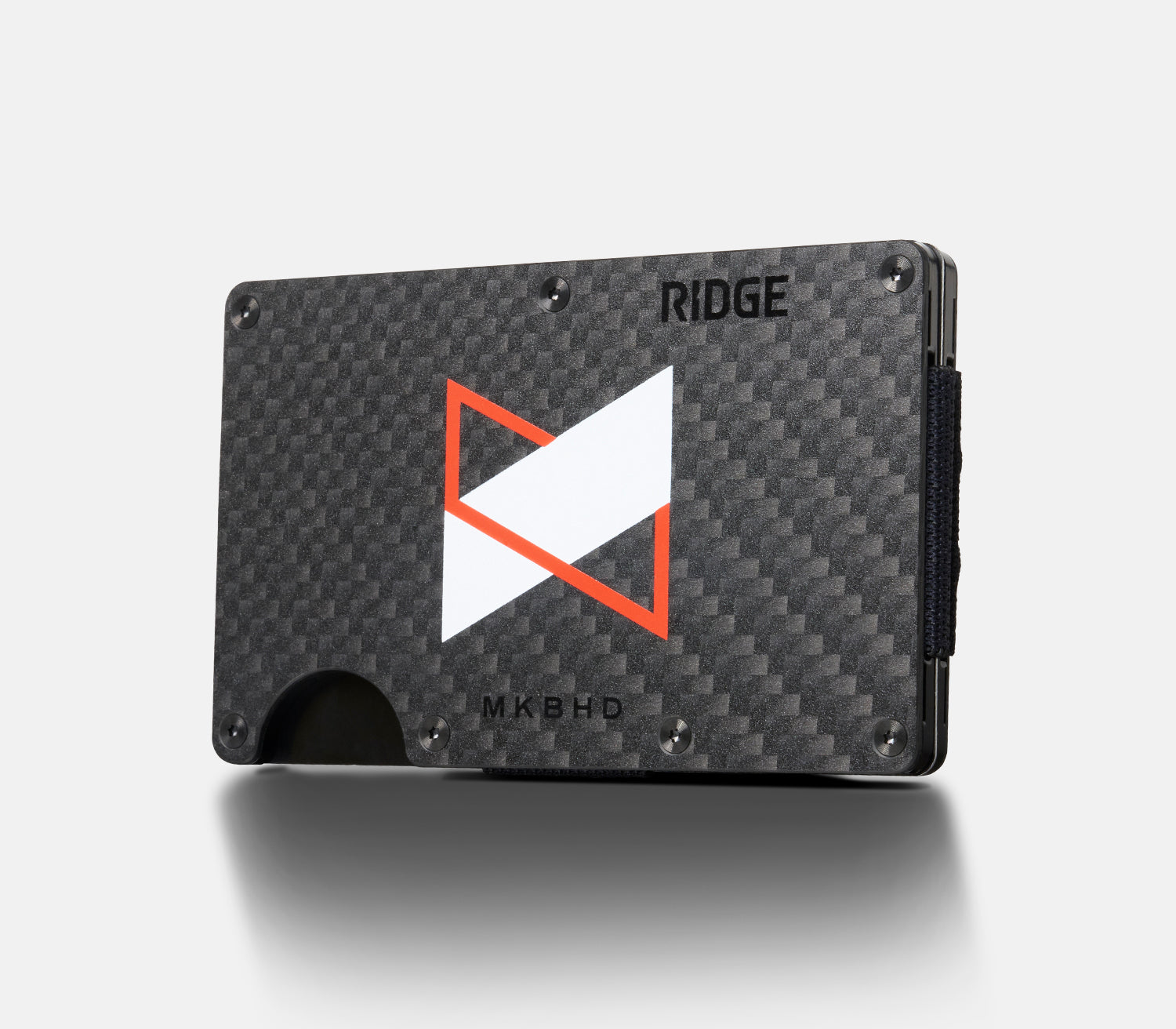 Ridge Wallet - Slim Carbon Fiber 3K RFID Blocking Minimalist Wallet for Men | MKBHD Edition | Perfect for Everyday Carry, Travel & Gifts