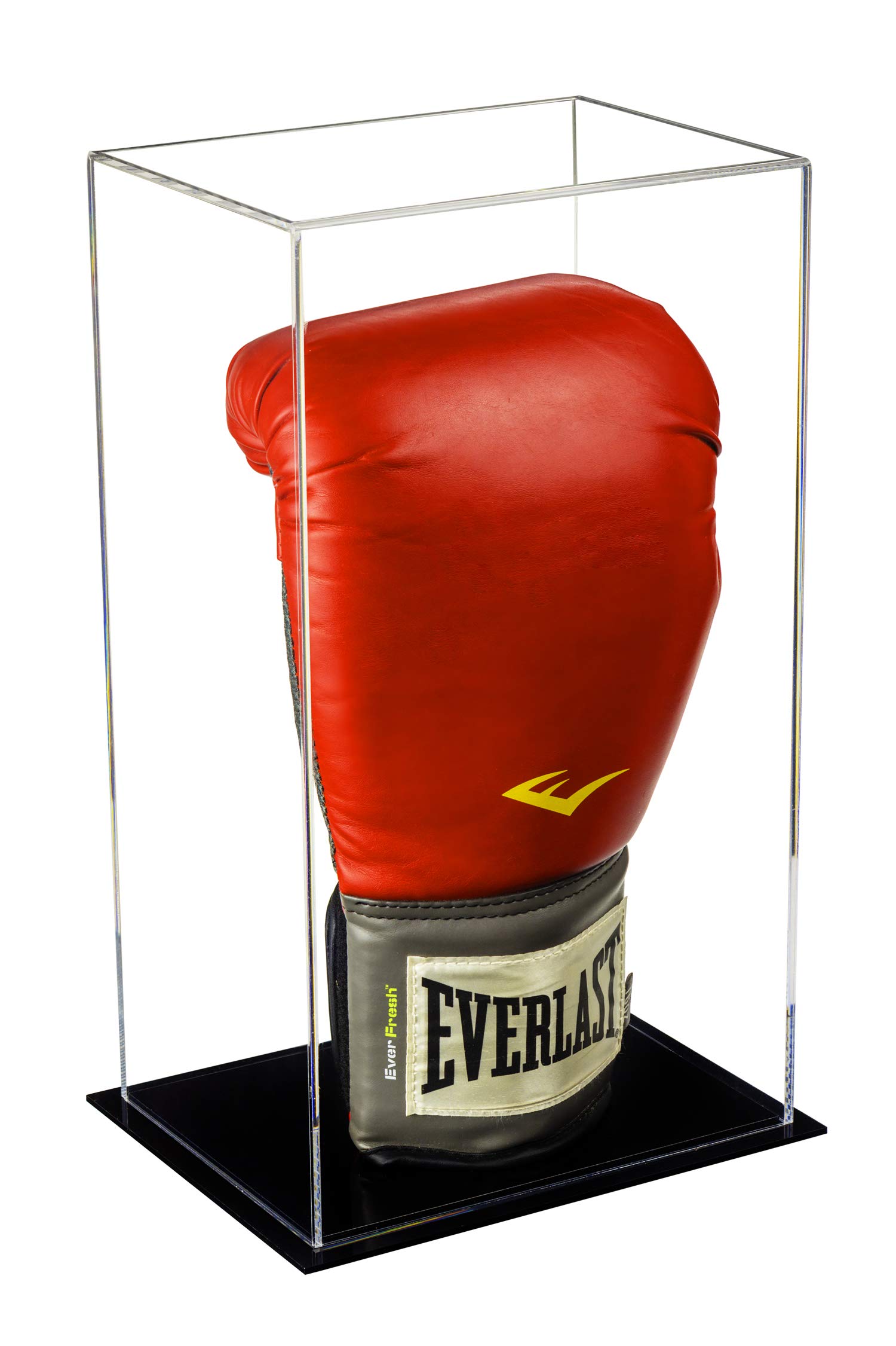 Premium Acrylic Boxing Glove Display Case - Clear Full-Size Protective Showcase for Collectibles & Memorabilia - Perfect for Home Decor, Sports Collections, and Championship Trophy Displays