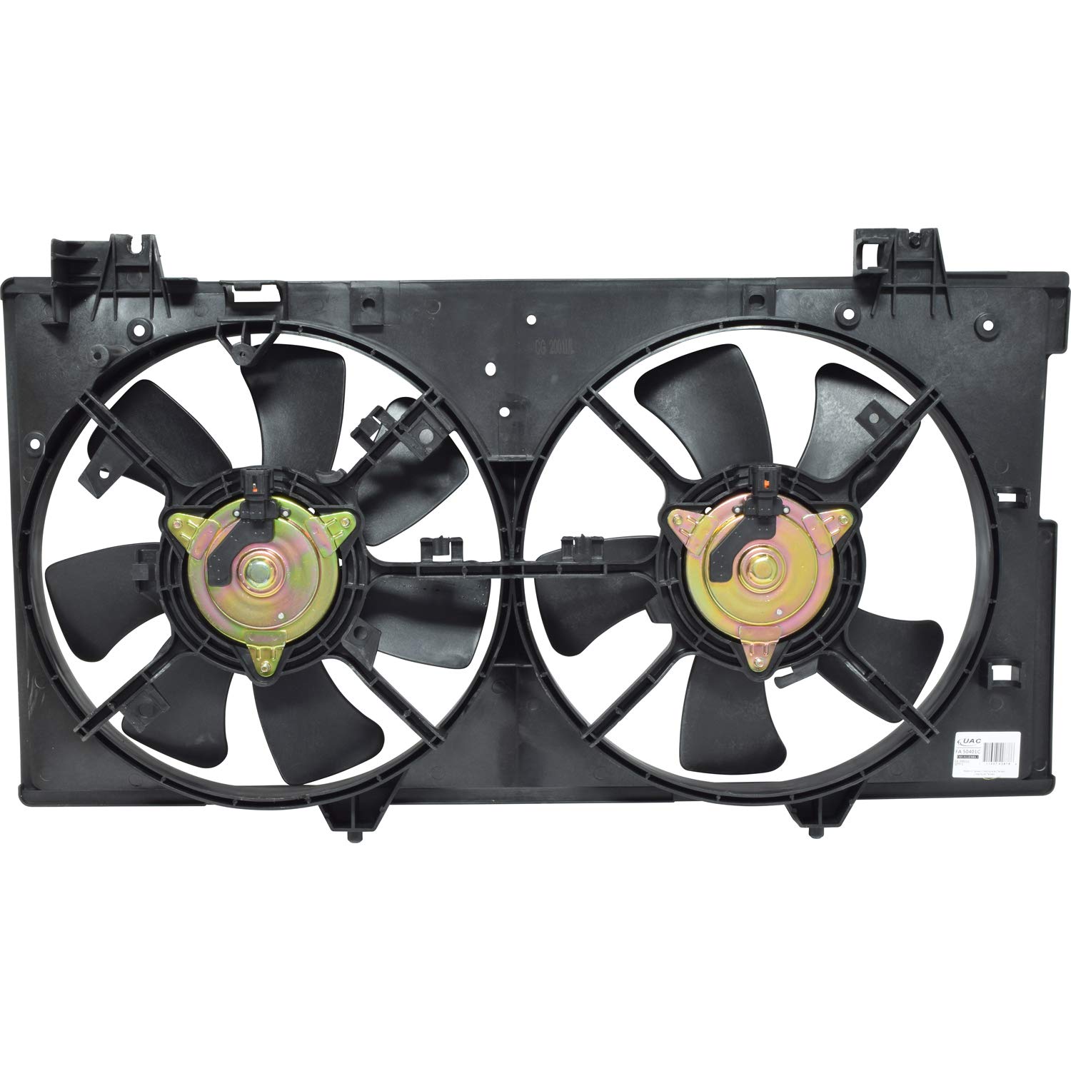 Dual Radiator and Condenser Fan Assembly FA 50401C - Replacement Cooling Fan for Cars & Trucks - Perfect for Engine Cooling System Maintenance & Repair