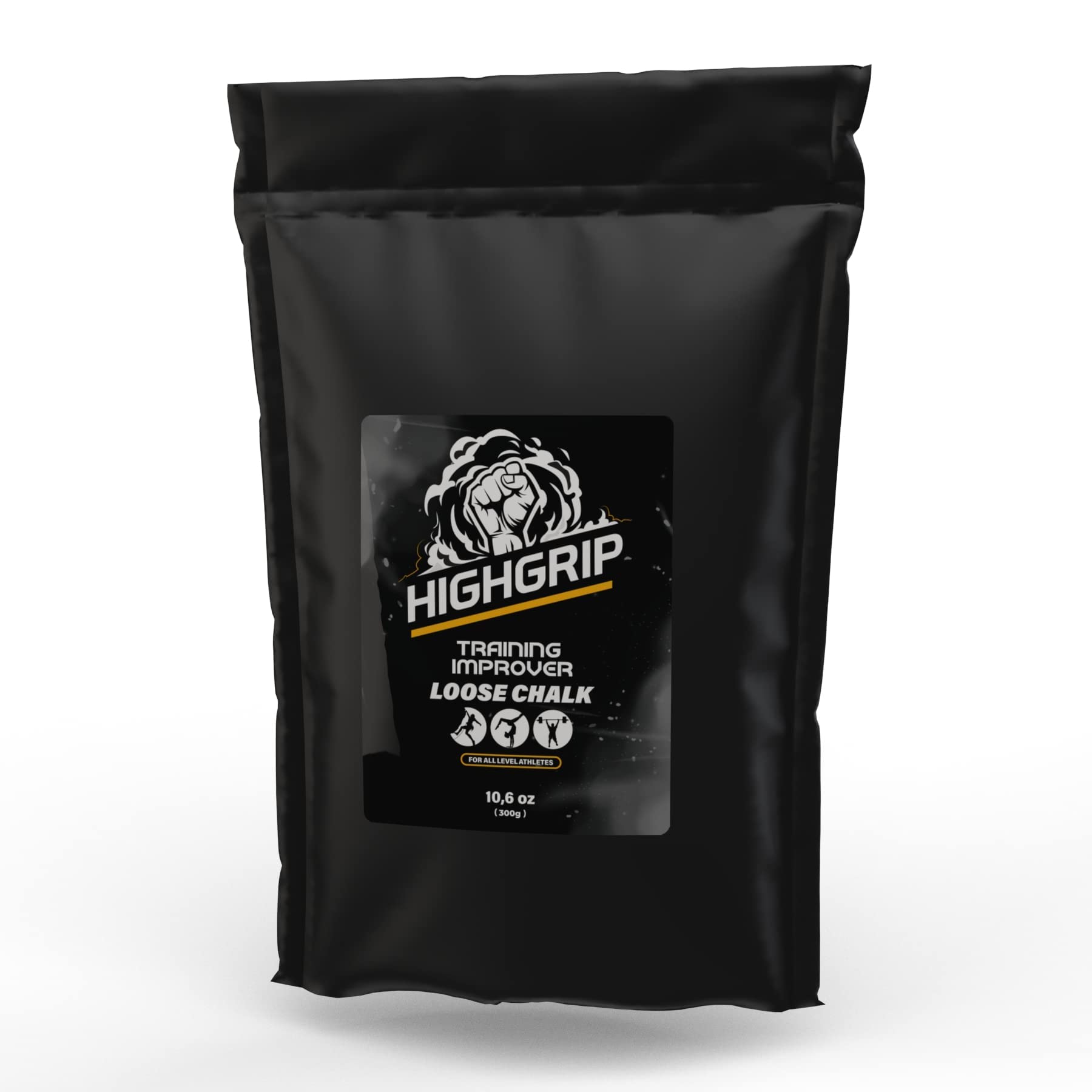 HighGrip Premium Loose Chalk & Chalk Ball Refill - Grip Enhancer for Rock Climbing, Weightlifting, Gymnastics, CrossFit, Calisthenics | Improves Performance for All Level Athletes | Ideal for Gym, Outdoor Training & Sports Competitions