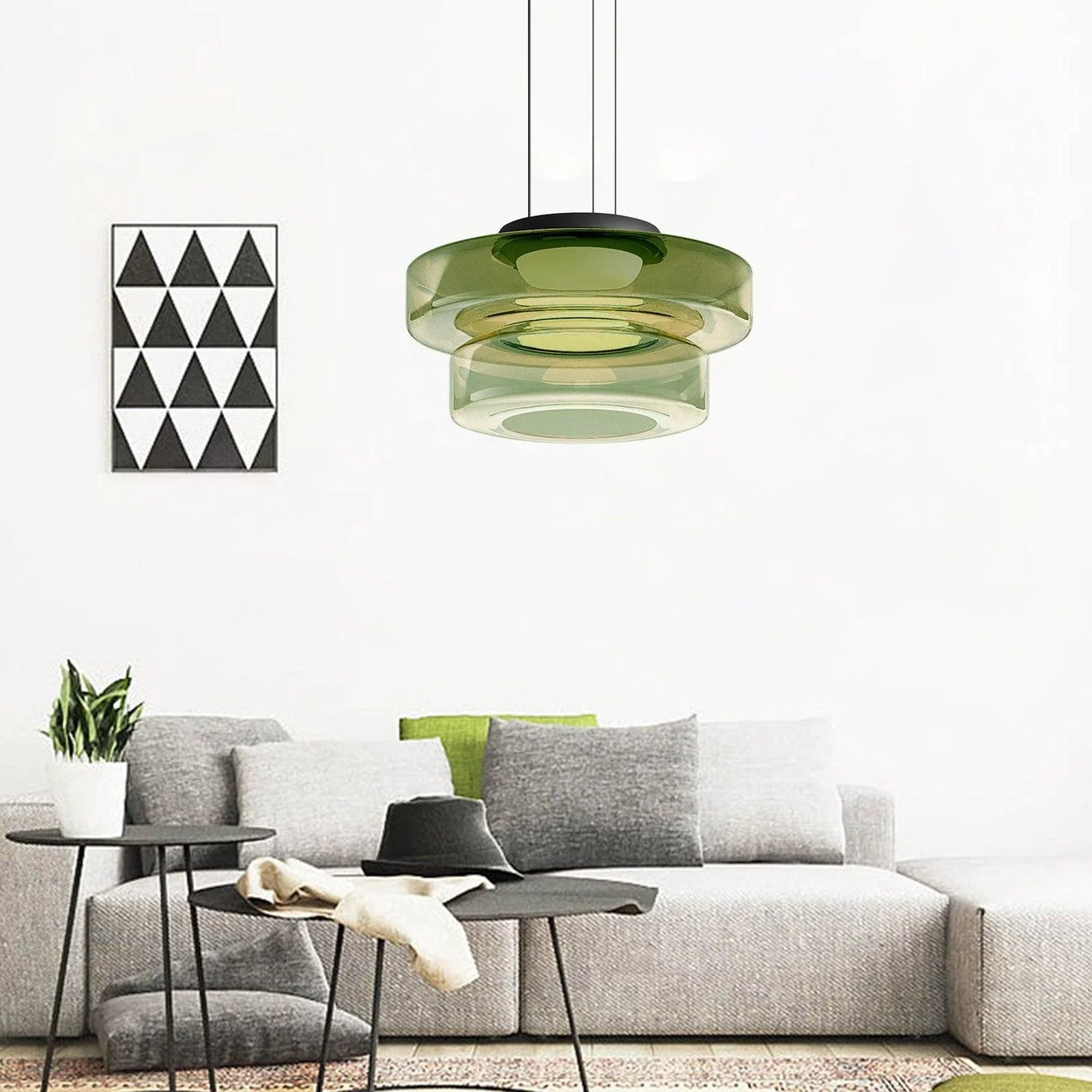 Modern Levels Series Pendant Light - Adjustable Hanging Chandelier for Kitchen Island, Dining Room & Bedroom Lighting