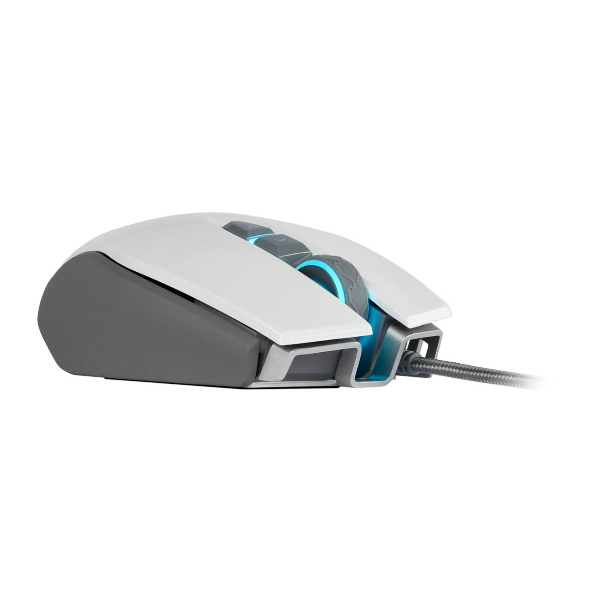 Corsair M65 RGB Elite Tunable FPS Gaming Mouse - White | High Precision Optical Sensor, 18,000 DPI, 8 Programmable Buttons | Perfect for Competitive Gaming, Streaming & Esports