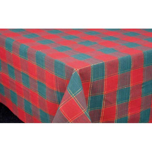 60 x 86 Inch Premium Polyester Tablecloth - Syracuse Pattern, Wrinkle & Stain Resistant for Dining, Parties, Weddings and Events