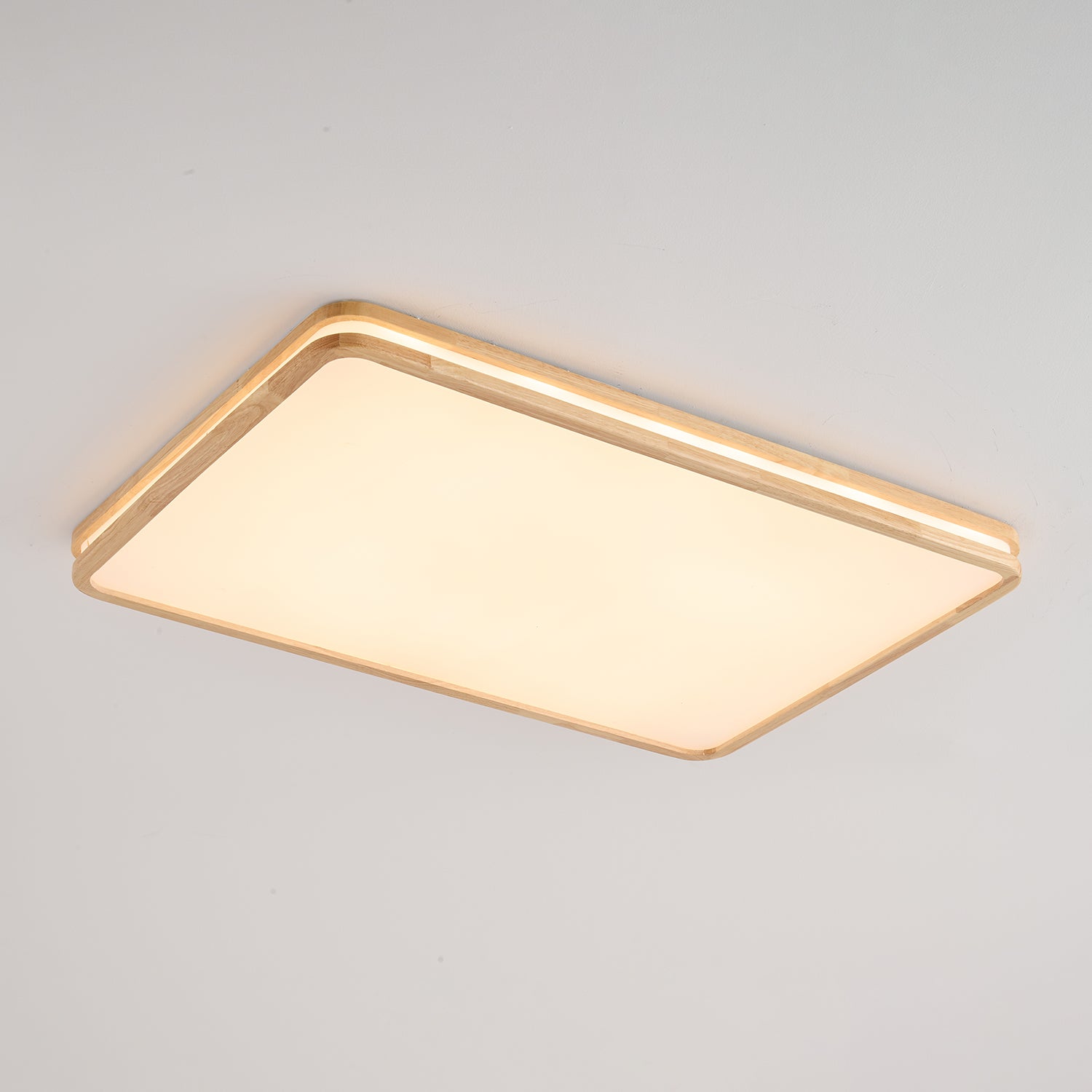 Cirro Modern Ceiling Light Fixture - Energy Efficient LED Flush Mount for Living Room, Bedroom, Kitchen & Hallway - Dimmable Bright White Lighting for Home & Office