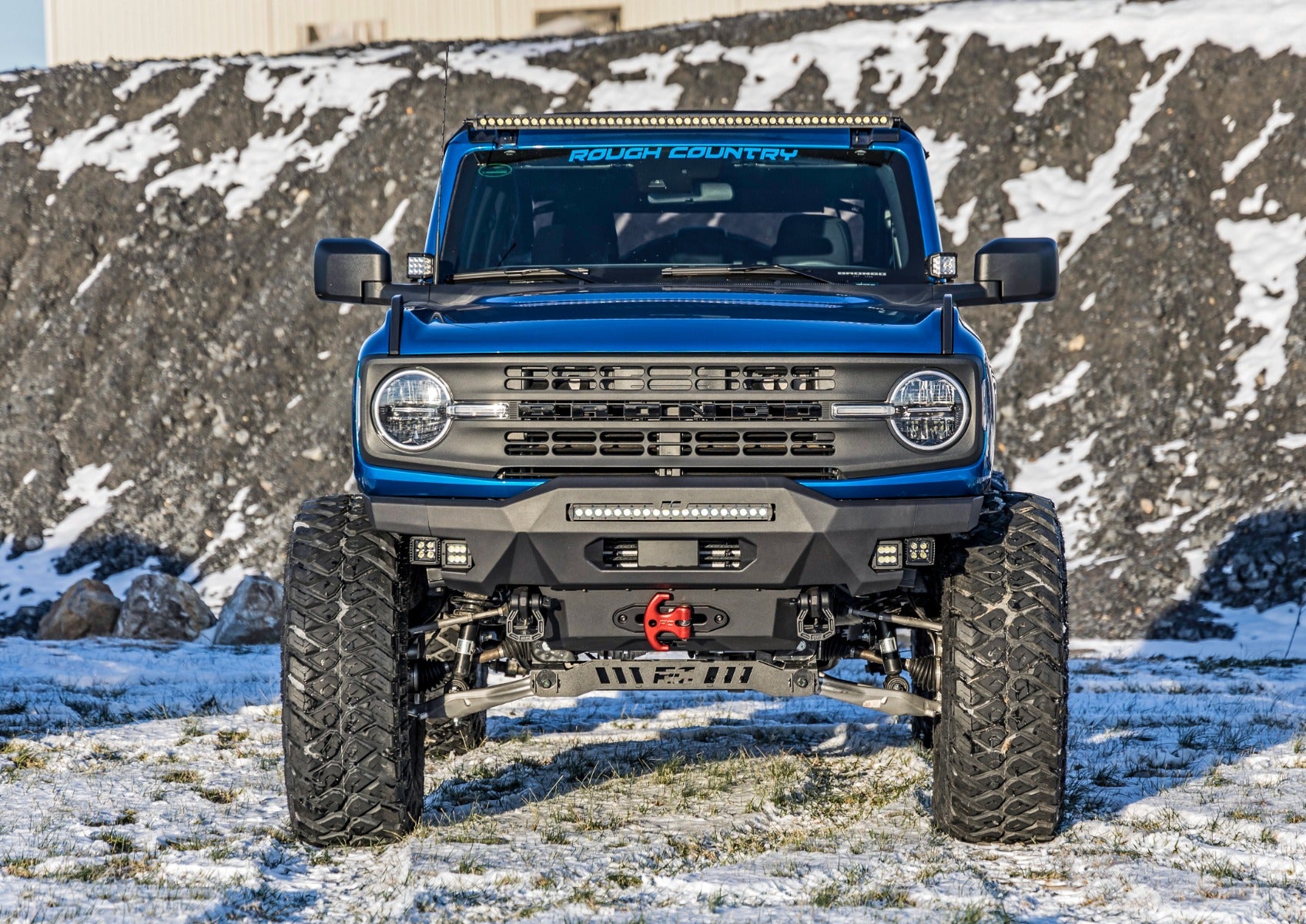 7 Inch Lift Kit for 2021-2024 Ford Bronco 4WD 4-Door Base Model | Heavy Duty Suspension Upgrade | Off-Road Adventure & Trail Riding Accessory