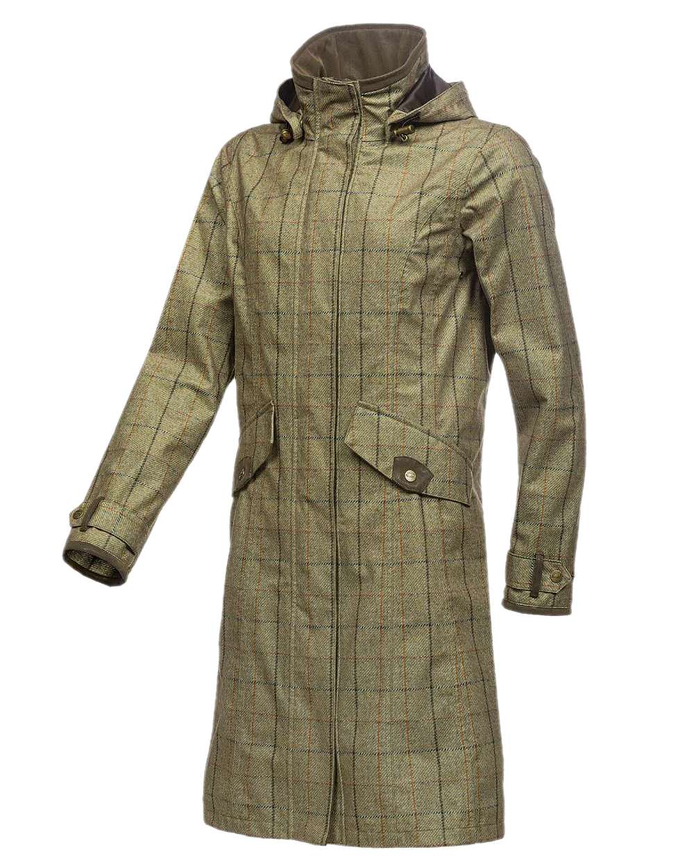 Baleno Twyford Women's Printed Tweed Coat - Stylish Winter Jacket for Office, Dating & Outdoor Activities