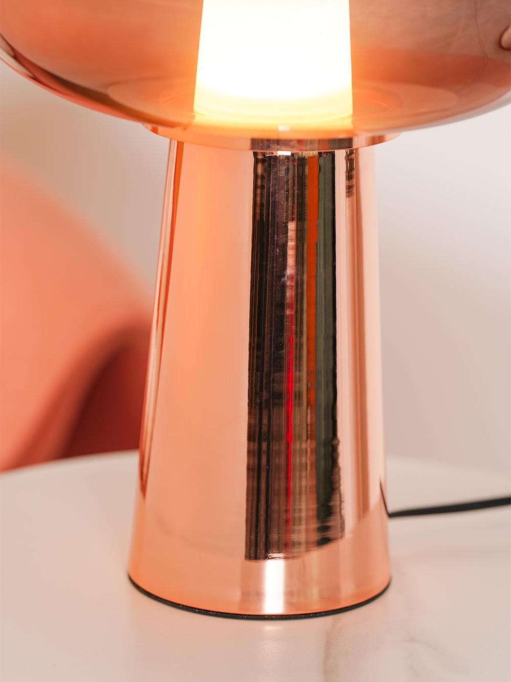 Modern Dusk to Dawn Table Lamp - Auto Sensor Night Light for Bedroom, Living Room, Nursery & Office - Energy Efficient LED Desk Lamp with Adjustable Brightness