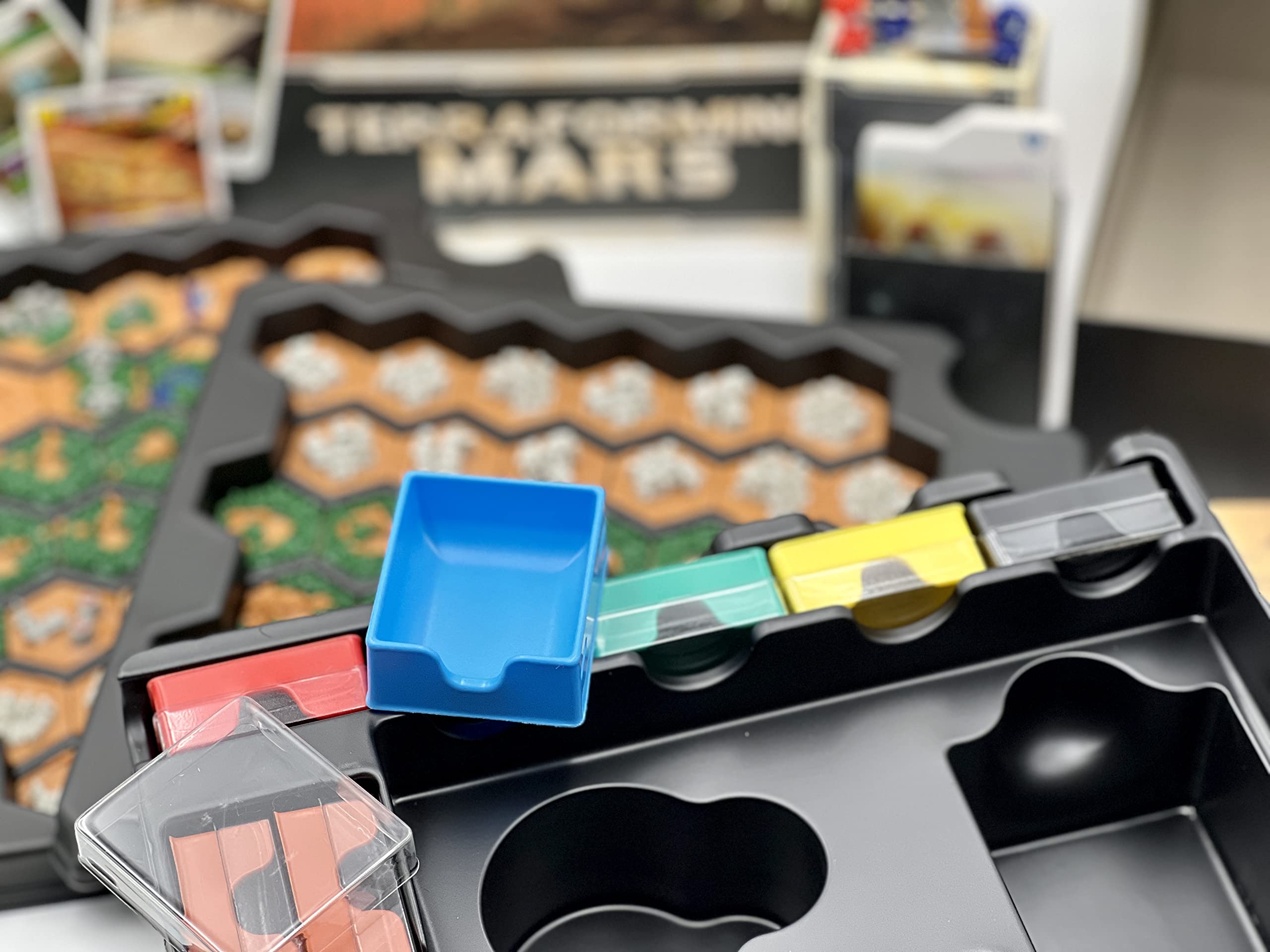Terraforming Mars Big Box by Stronghold Games - Premium Storage Solution for Board Game Expansion & Accessories | Perfect for Game Nights & Collector's Display