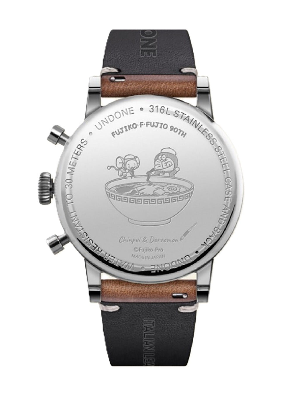 UNDONE FUJIKOFFUJIO 90th Anniversary Limited Edition Commemorative Watch | Premium Japanese-Made Beret Style Timepiece for Collectors & Fashion Enthusiasts | Perfect for Special Occasions, Vintage Lovers & Unique Gift Giving