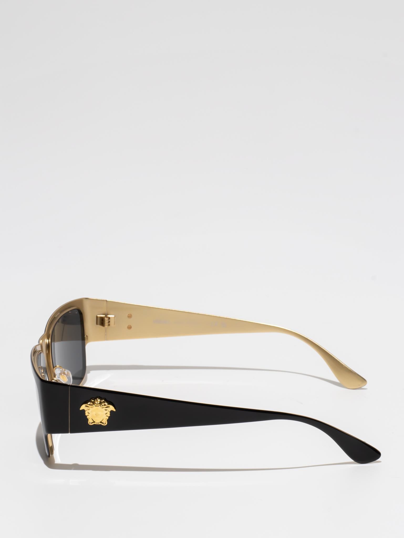 Versace Sunglasses 2262 1433/81 - Luxury Designer Shades for Men & Women | UV Protection, Stylish & Comfortable for Outdoor Activities, Travel & Fashion