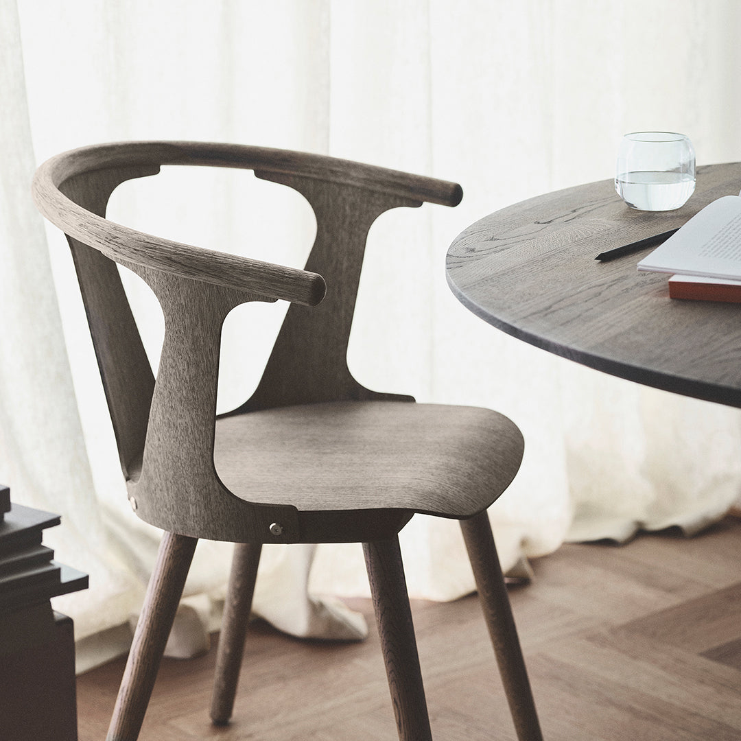 SK1 Modern Dining Chair - Mid-Century Style Wooden Chair for Kitchen, Dining Room & Office - Comfortable & Sturdy Design for Home & Restaurant Use